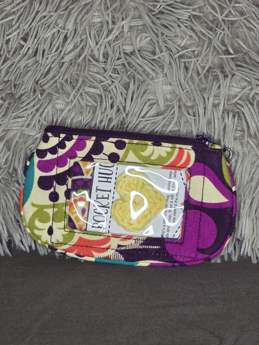 Vera Bradley Keychain & Handmade Crochet Tote Sweater Bag Bundle - 4 Piece Set - Picture 7 of 7